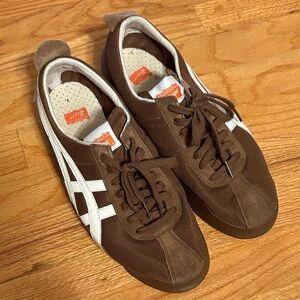 Onitsuka Tiger by Asics Men's Brown and White Sneakers
